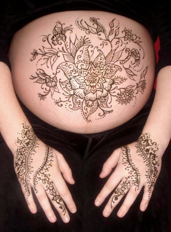 pregnancy henna